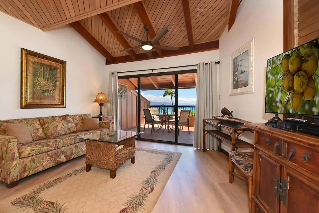 Largest One Bedroom At Kuleana - Oceanfront Unit!! 105 Kahana Apartamento